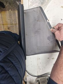 Bmw E39 Touring Rear quarter window Sunblind rhd