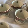 4 Fine China Thistle Tartan Mugs Image 5