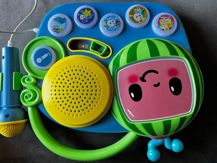 CoComelon My First Sing-Along Boombox & Sing Along Microphone
