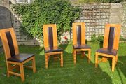 Solid Oak Chairs (Reduced Price)