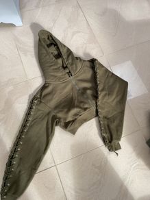 Mars the label cropped hoodie