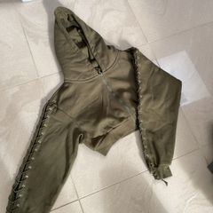 Mars the label cropped hoodie