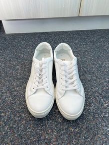 Pantofola Doro White Leather Trainers