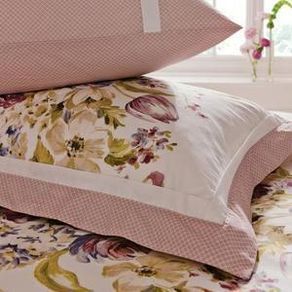 Brand New Dorma Grand Bouquet 300 Thread Count Pillowcase