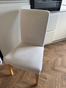 4x IKEA henriksdal chairs w/covers