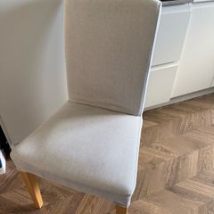 4x IKEA henriksdal chairs w/covers