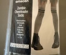 Zombie cheerleader girls socks