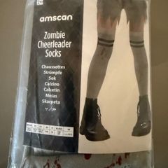 Zombie Cheerleader socks never worn