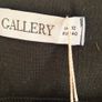 Gallery Black Waistcoat Top Size 12 Image 4