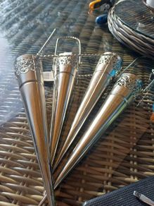 Four Decorative Cones