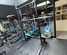 BLK BOX 3 Half Rack with Weight Storage Commercial Grade