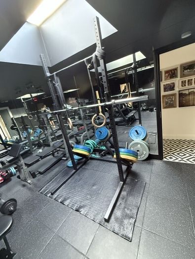 BLK BOX 3 Half Rack with Weight Storage Commercial Grade