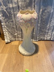 Belleek Iris Vase