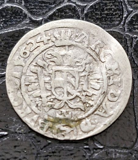 Austria 1624 Habsburg  Ferdinand II 3 Kreuzer -  Vienna mint