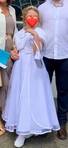 Communion Dress, Cape, shoes