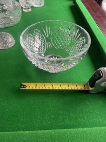Waterford Crystal Wedding Heirloom 8" Bowl Stamped