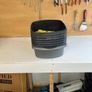 6 x Rectangular Plastic Storage - Washing Up Bowls - Grey Image 4