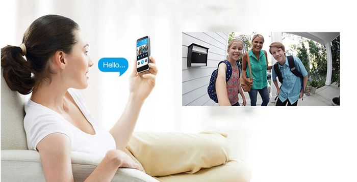 BRAND NEW 1080P Smart WiFi Video Doorbell Camera Visual Intercom Night vision IP Door Bell Wireless Security Camera