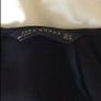 top zara black suiting fabric with peplum Image 4