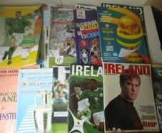 Job Lot Of 60 Irish International Soccer Programmes