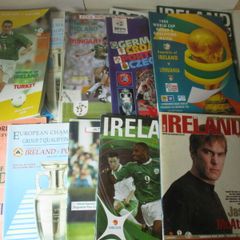 Job Lot Of 60 Irish International Soccer Programmes