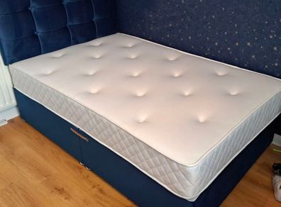 Double Luxus Divan Beds With Memory Foam Mattresses And Multiple Design Of Headboards Instock