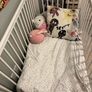 John Lewis Wooden Cot White Image 2