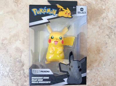 Pokemon Pikachu 2025 Iridescent Shine Figure 3 Inch Jazwares PKW4214 New
