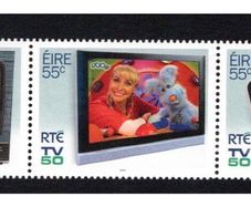 2011 Ireland 50th Anniversary of RTE Commemorative Stamps Mint Never Hinged (MNH)
