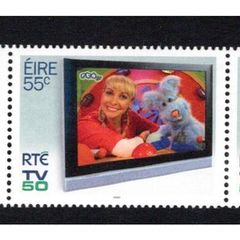 2011 Ireland 50th Anniversary of RTE Commemorative Stamps Mint Never Hinged (MNH)
