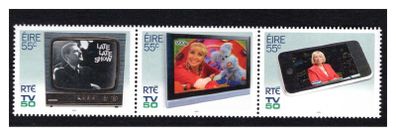 2011 Ireland 50th Anniversary of RTE Commemorative Stamps Mint Never Hinged (MNH)