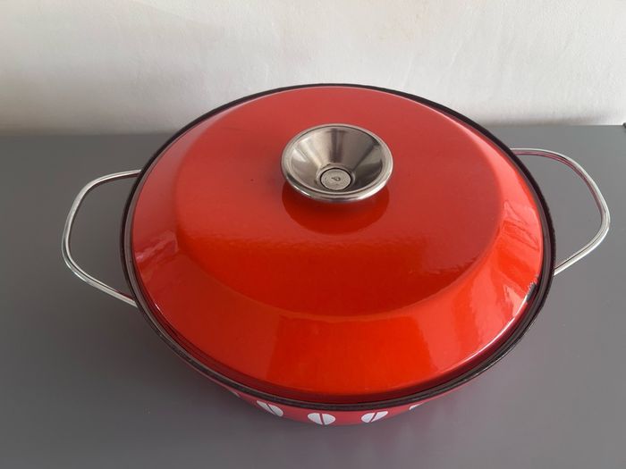 Vintage Cathrineholm pot Scandinavian retro