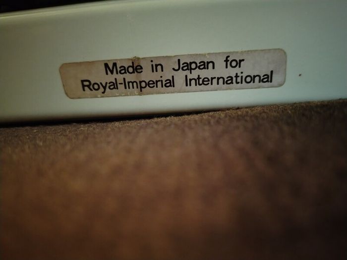 Vintage Royal 202 Manual Typewriter with Case