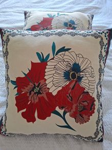Two Carolyn Donnelly Cushions