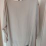 Beige butterflies lovely blouse size UK16 EU44 Postage included Image 3