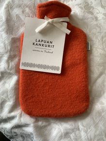 Finnish design wool hot waterbottle