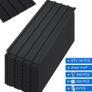 24x Roof Sheets Corrugated Garage Shed Side Panels Metal Roofing Covers Carport Greenhouse 1080x426mm RSS02 Black Image 2