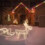 Christmas LED Decorative Reindeer with Sleigh Image 8