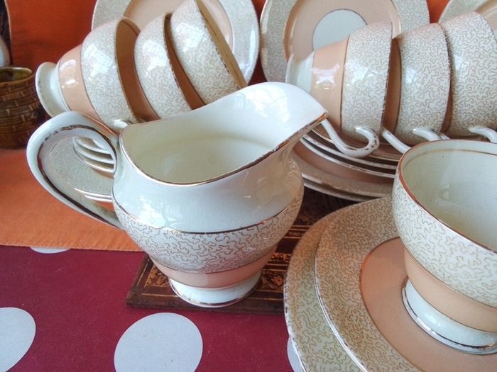 Ten Sets of  New Chelsea Staff Teawares + Jug & Sugar bowl