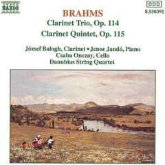 Brahms. Clarinet Trio, Op.114. CD. Free Postage!