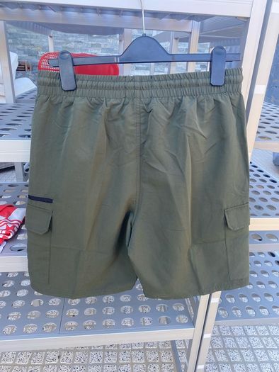Khaki colour cargo shorts