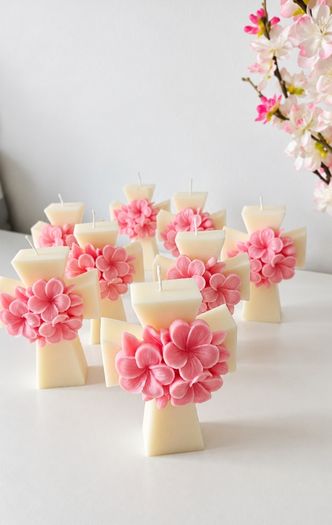 Handmade Candle Favours for Baptism, Communion & Confirmation