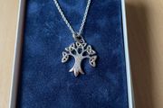Silver Necklace Celtic Tree of Life