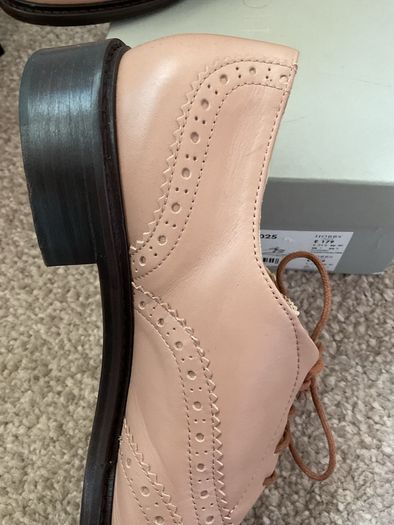 Hobbs leather soled brogues size 40