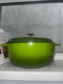 Large green dutch oven