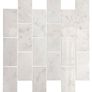Greenwich Bianco Carrara Marble Mosaic 30x31cm - Clearance Tiles Image 2