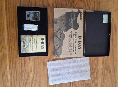Zippo Lighter D-Day 70th Anniversary