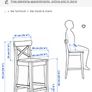 3 ikea stools. Image 3