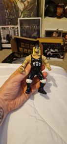Hulk Hogan Mannix Knock-Off Bootleg Figure WWE WWF 90s