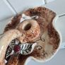 pottery candleholder Image 4